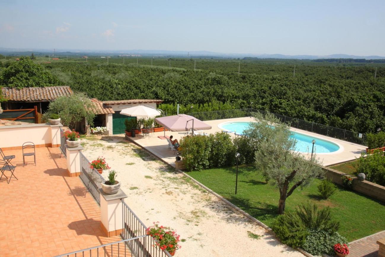 Agriturismo Casale Zuccari Caprarola Kültér fotó